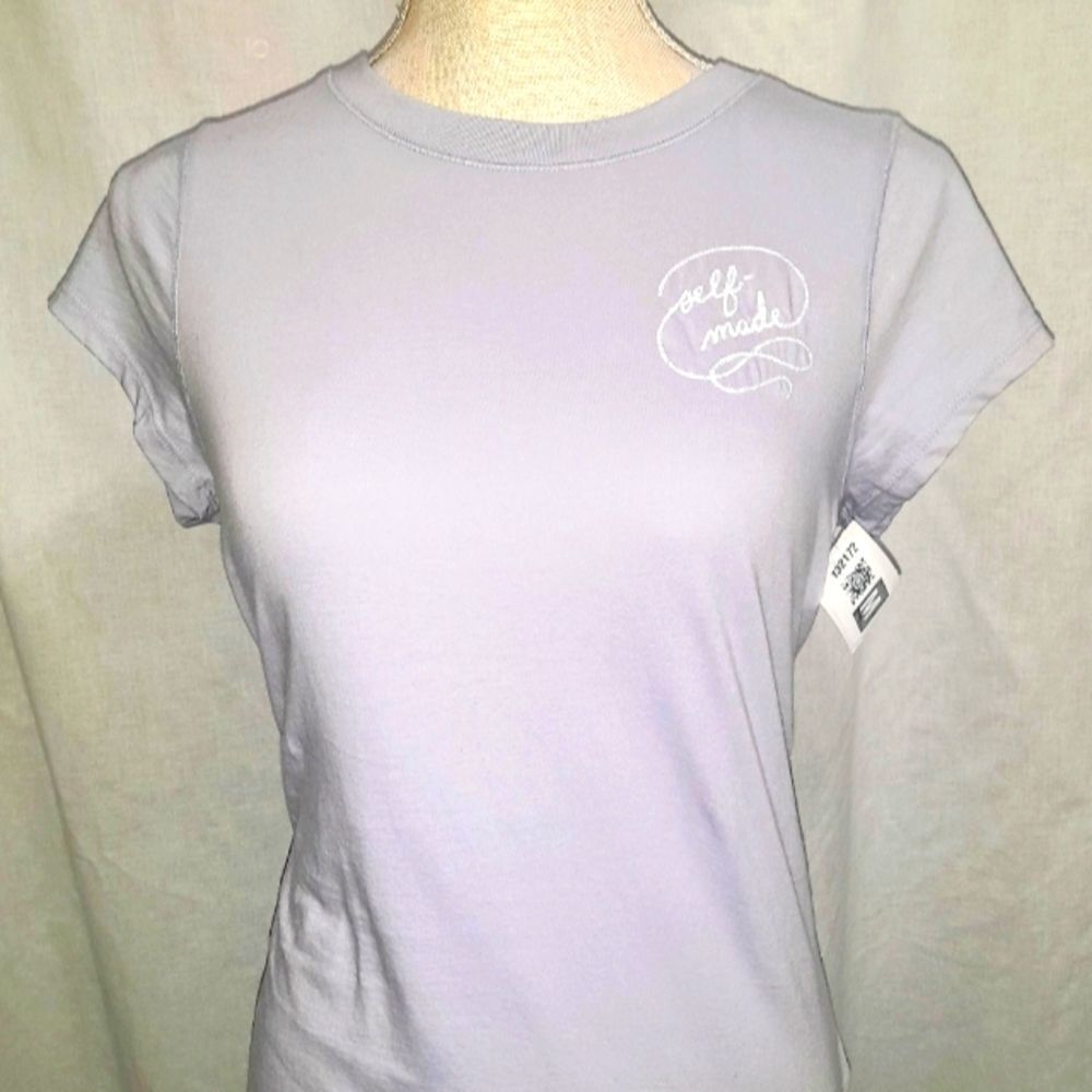 Universal Thread Lilac Colored "Self-Made" Tee - Picture 9 of 11